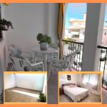 Piso de tres dormitorios con terraza y patio